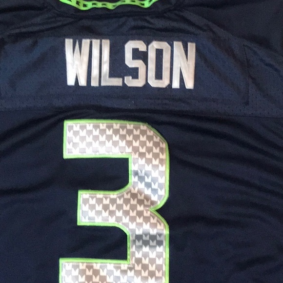 Preowned Seattle Seahawks - Russell Wilson #3 short sleeve Jersey - XL - NFL P… - Picture 7 of 8